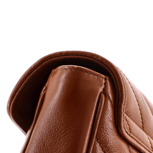 GG Marmont Flap Bag Diagonal Quilted Leather Super Mini