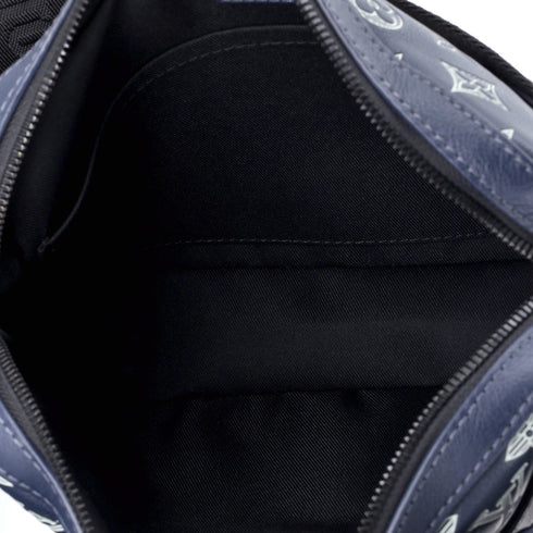 Trio Messenger Bag Monogram Shadow Leather