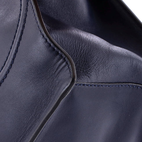 VLogo Walk Tote Leather Small