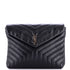 LouLou Document Clutch Matelasse Chevron Leather