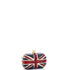 Britannia Skull Box Clutch Leather Small