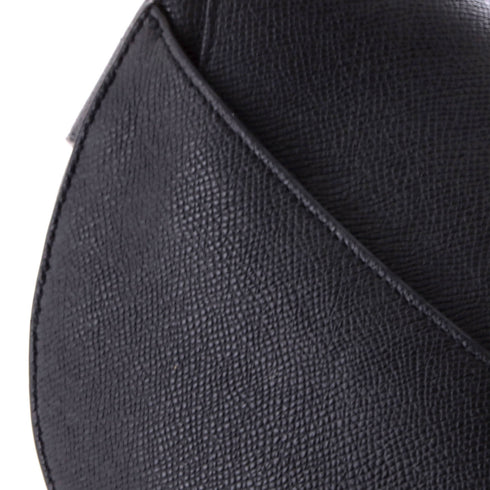 Saddle Handbag with Strap Leather Medium