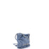22 Chain Hobo Quilted Studded Denim Mini