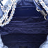 22 Chain Hobo Quilted Studded Denim Mini