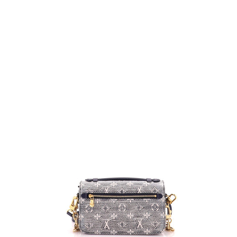 Pochette Metis Monoglam Jacquard Canvas East West