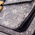 Pochette Metis Monoglam Jacquard Canvas East West