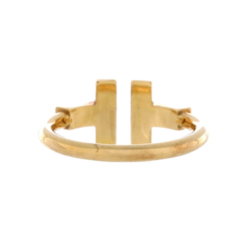 T Wire Ring 18K Yellow Gold with Turquoise