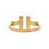 T Wire Ring 18K Yellow Gold with Turquoise