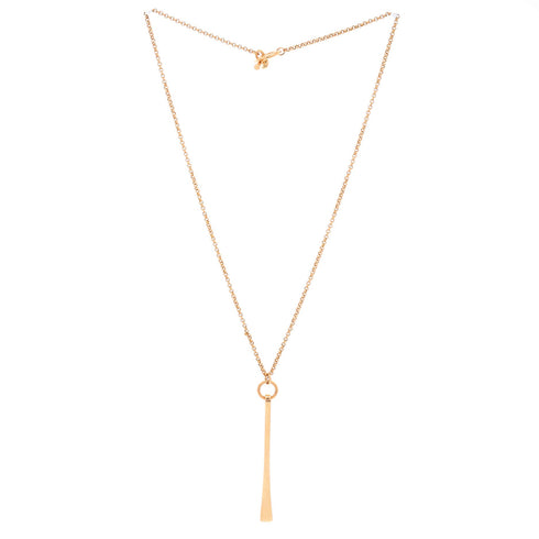Clou De Forge Pendant Necklace 18K Rose Gold Large
