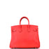 Birkin Handbag Rouge Tomate Swift with Gold Hardware 25