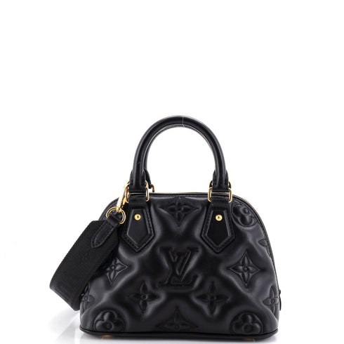 Alma Handbag Bubblegram Leather BB