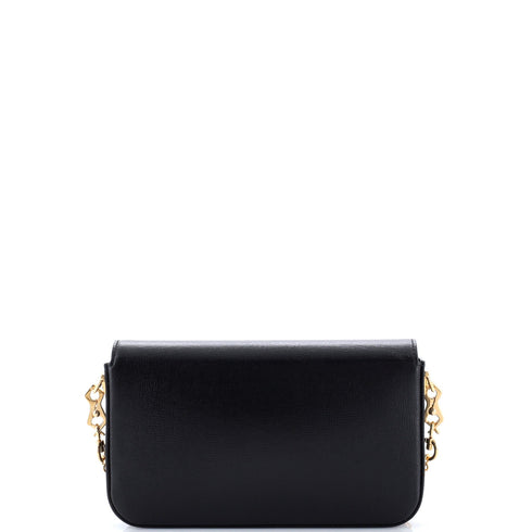 Horsebit 1955 Shoulder Bag Leather with Crystal Detail Mini