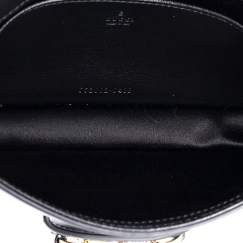Horsebit 1955 Shoulder Bag Leather with Crystal Detail Mini