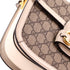 Horsebit 1955 Shoulder Bag GG Coated Canvas with Leather Small