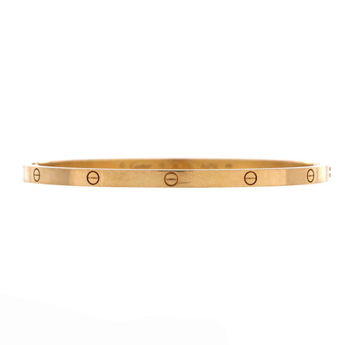 Love Bracelet 18K Yellow Gold Small 19