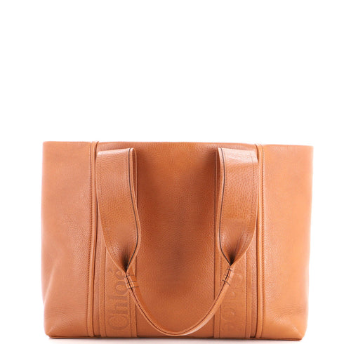Woody Tote Leather Medium