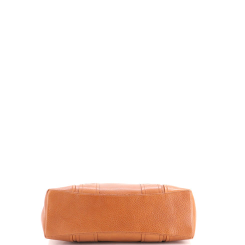Woody Tote Leather Medium