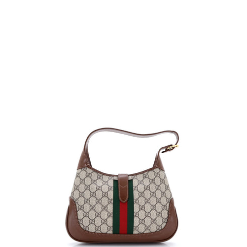 Jackie 1961 Hobo GG Coated Canvas Small