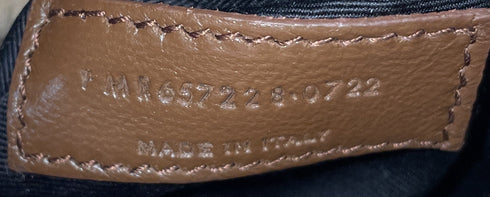 Le 5 a 7 Hobo Suede with Shearling Small