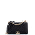 Boy Flap Bag Chevron Caviar Old Medium