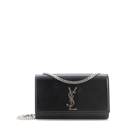 Classic Monogram Crossbody Bag Grainy Leather Medium