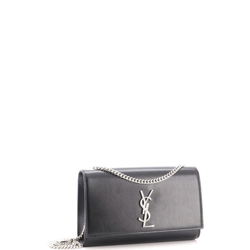 Classic Monogram Crossbody Bag Grainy Leather Medium