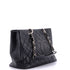 Grand Shopping Tote Quilted Caviar