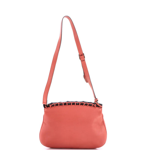 Nouveau Fringe Crossbody Bag Leather Medium
