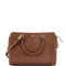 Banwell Tote Leather and House Check Canvas Small