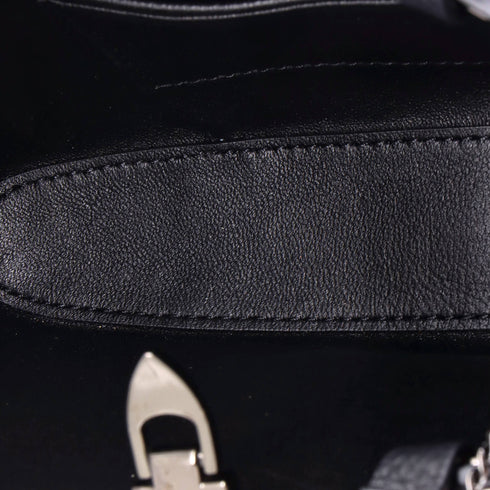 Rockstud Flip Lock Chain Tote Leather Mini