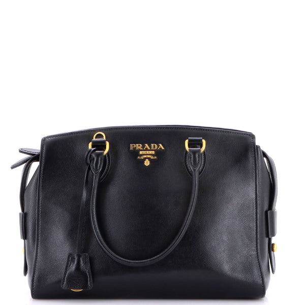 Convertible Zip Around Satchel City Calfskin Medium