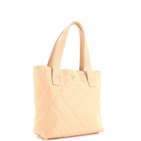 Surpique Tote Quilted Leather Small