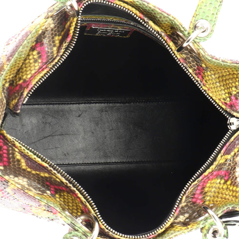 Lady Dior Bag Python Large