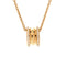 B.Zero1 Rock Pendant Necklace 18K Yellow Gold with Diamonds