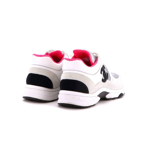 Women's CC Low-Top Sneakers Suede and Fabric