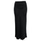 Women's Anine Bing Maxi Skirt in Black Silk