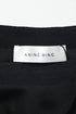 Women's Anine Bing Maxi Skirt in Black Silk