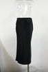 Women's Joseph Midi Skirt in Black Silk