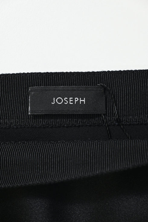 Women's Joseph Midi Skirt in Black Silk