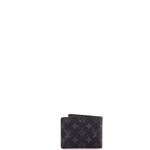 Multiple Wallet Monogram Eclipse Canvas