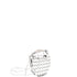 Sardine Top Handle Bag Metallic Leather Mini