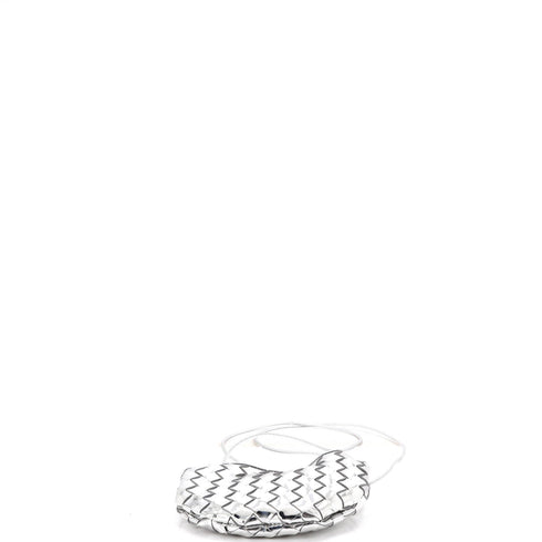 Sardine Top Handle Bag Metallic Leather Mini
