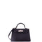 Kelly Mini II Bag Noir Epsom with Palladium Hardware 20