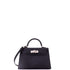 Kelly Mini II Bag Noir Epsom with Palladium Hardware 20