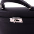 Kelly Mini II Bag Noir Epsom with Palladium Hardware 20