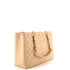 Grand Shopping Tote Quilted Caviar
