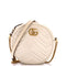 GG Marmont Round Shoulder Bag Matelasse Leather Mini