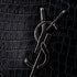 Sunset Crossbody Bag Crocodile Embossed Leather Large