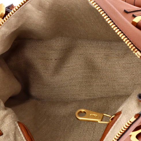 Marcie Satchel Leather Medium