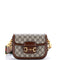 Horsebit 1955 Shoulder Bag GG Coated Canvas with Leather Mini